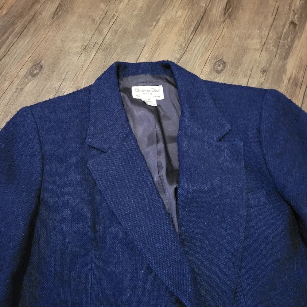Navy blue Dior blazer